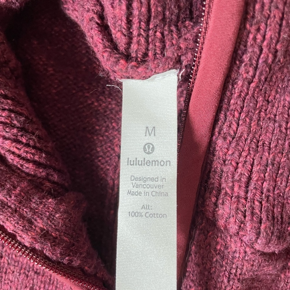 Lululemon summit stride sweater size M - Picture 5 of 7